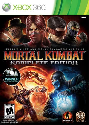 Mortal Kombat 9: Komplete Edition [ISO] [RF] [XBOX 360]