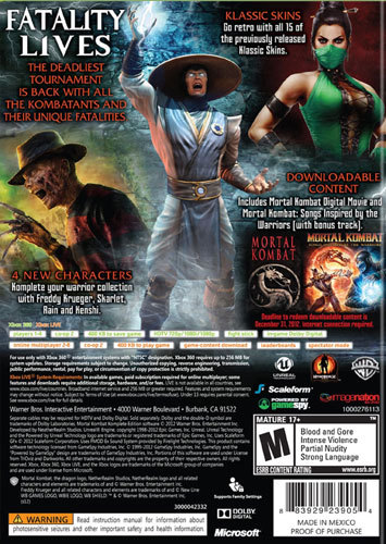 Best Buy: Mortal Kombat X Xbox 360 1000507224