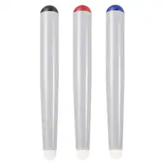 Front. Unique Bargains - 3pcs Touch Infrared Screen Pen Whiteboard Optical Stylus Pens for Education Electronic Whiteboard Presentations - Multicolor.
