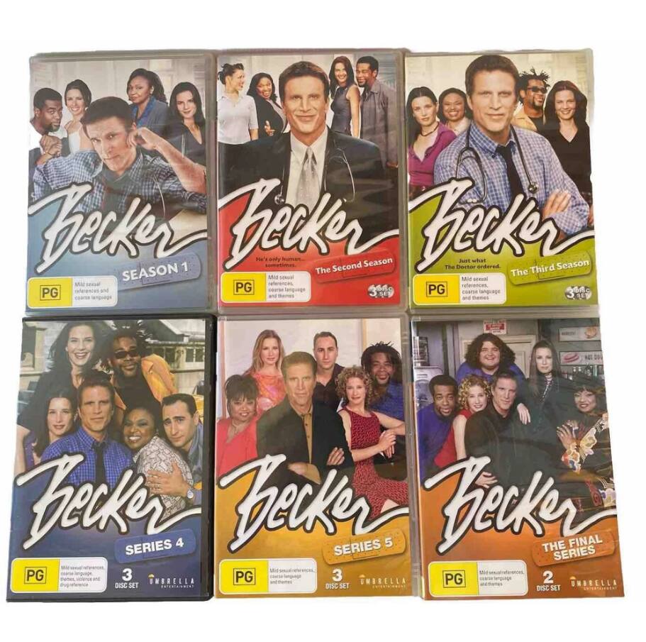 Left. Becker: The Complete Series Season 1-6 [DVD ].