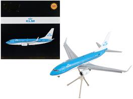 GeminiJets - Boeing 737-700 Commercial Aircraft with Flaps Down KLM Royal Dutch Airlines Tail Gemini 200 Series 1/200 - Blue with White
