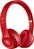 Angle. Beats - Geek Squad Certified Refurbished Solo 2 Headphones - Red.