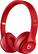 Alt View 12. Beats - Geek Squad Certified Refurbished Solo 2 Headphones - Red.