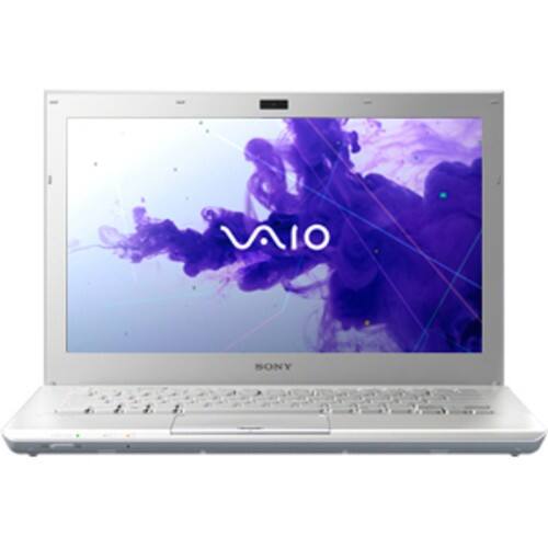 Front Standard. Sony - 13.3" VAIO Notebook - 4 GB Memory and 128 GB Solid State Drive - Silver.