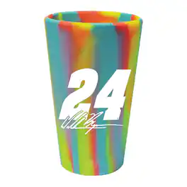 WinCraft - William Byron 16oz. Silicone Pint Glass - Multicolor