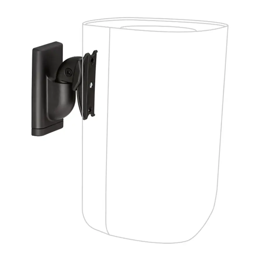 Alt View 17. Sanus - Universal Wireless Speaker Wall Mount for Speakers up to 10 lbs. (Pair) - Black.