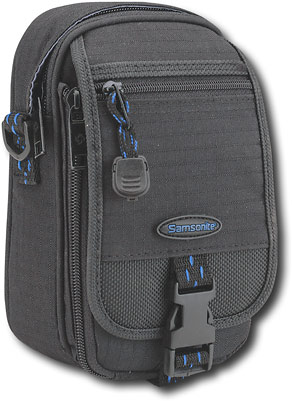 Samsonite Small Camera Bag Black with Shoulder Strap & Belt Loop
