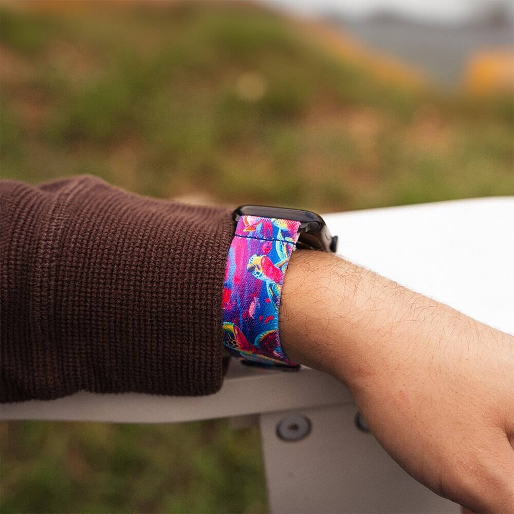 Alt View 4. ZOX - What If It Works Out NFC Smartwatch Band, 22mm - Multicolor.