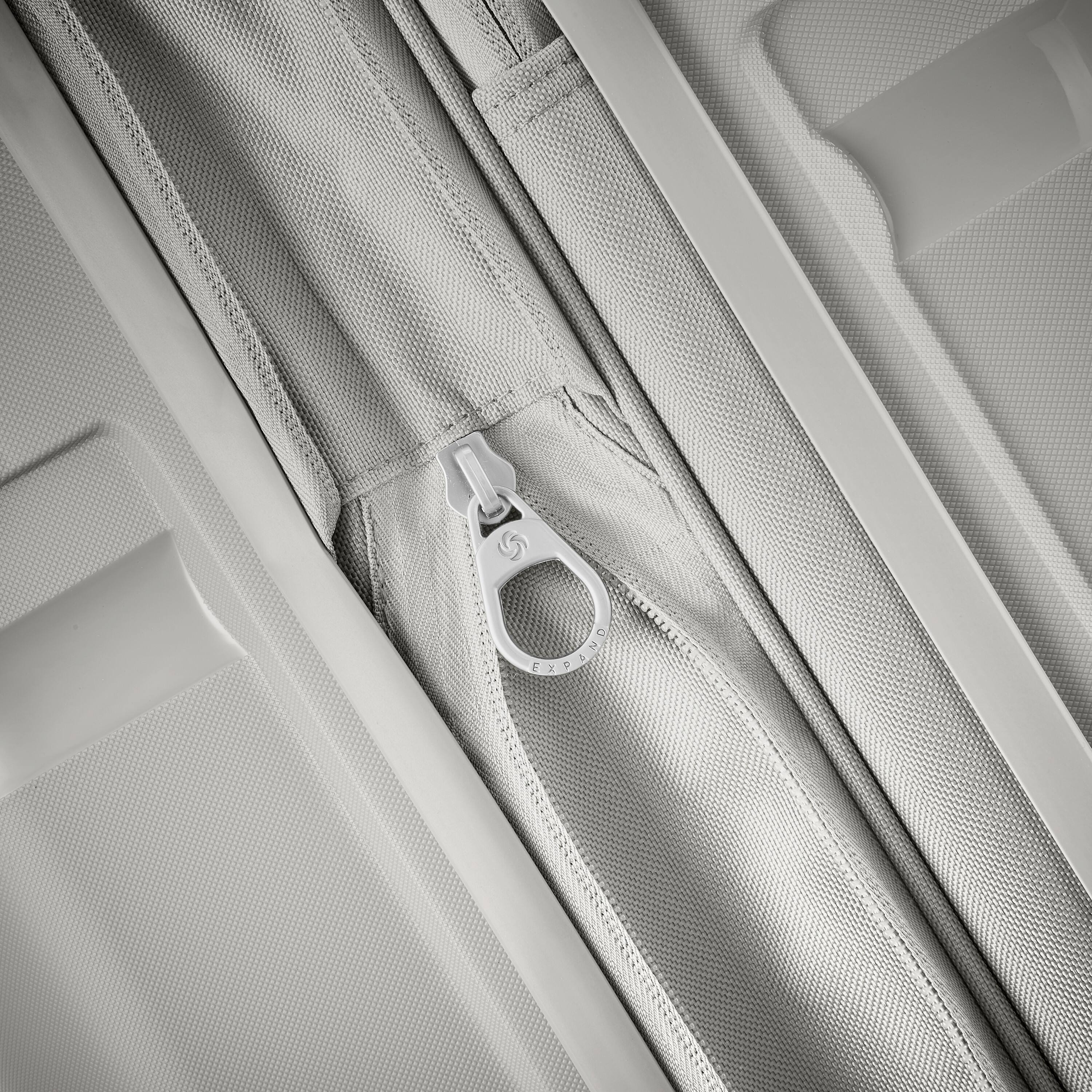 Alt View 6. Samsonite - Outline Pro Medium Spinner Suitcase - Stone Grey.