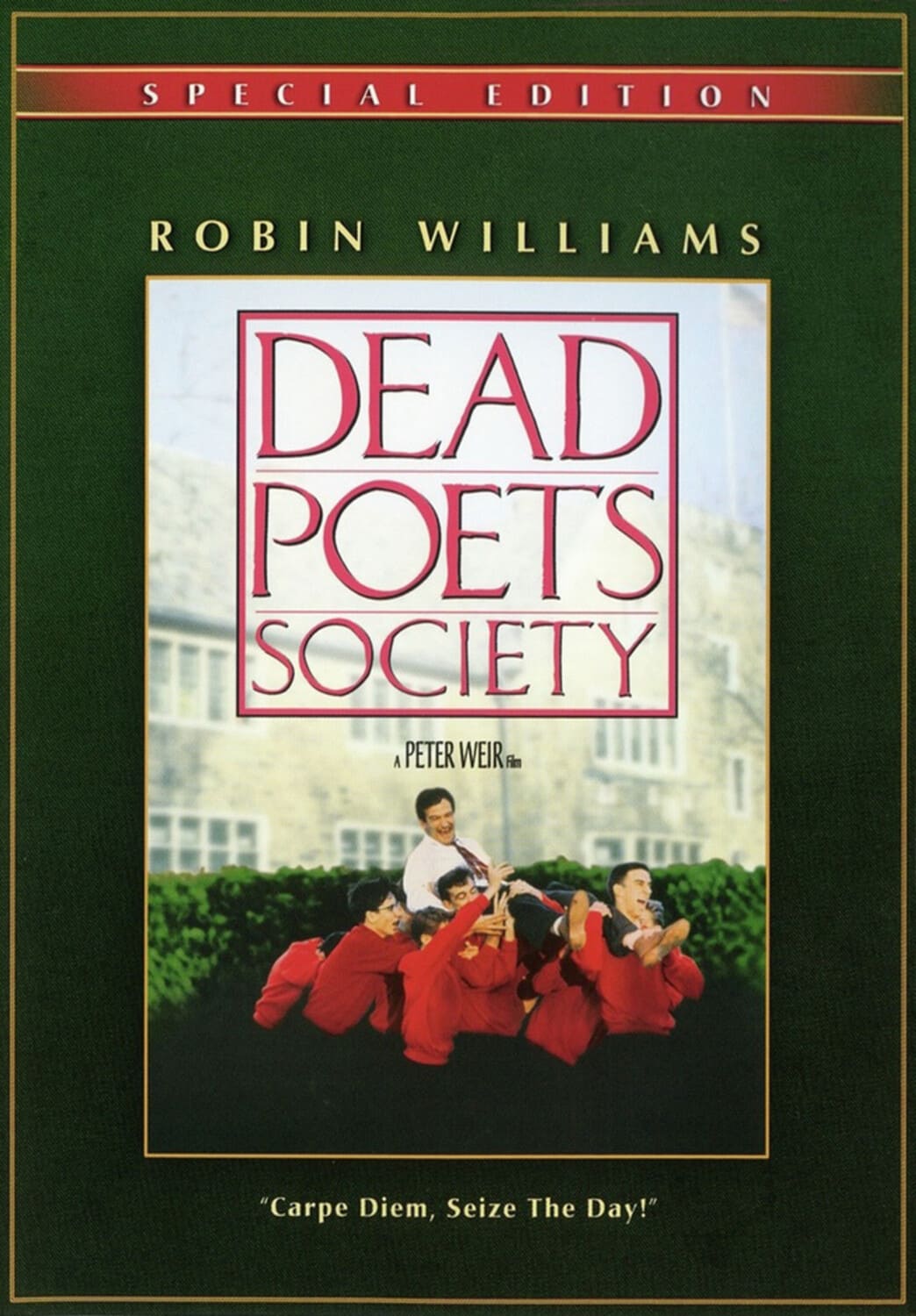 Front. Dead Poets Society - DVD.