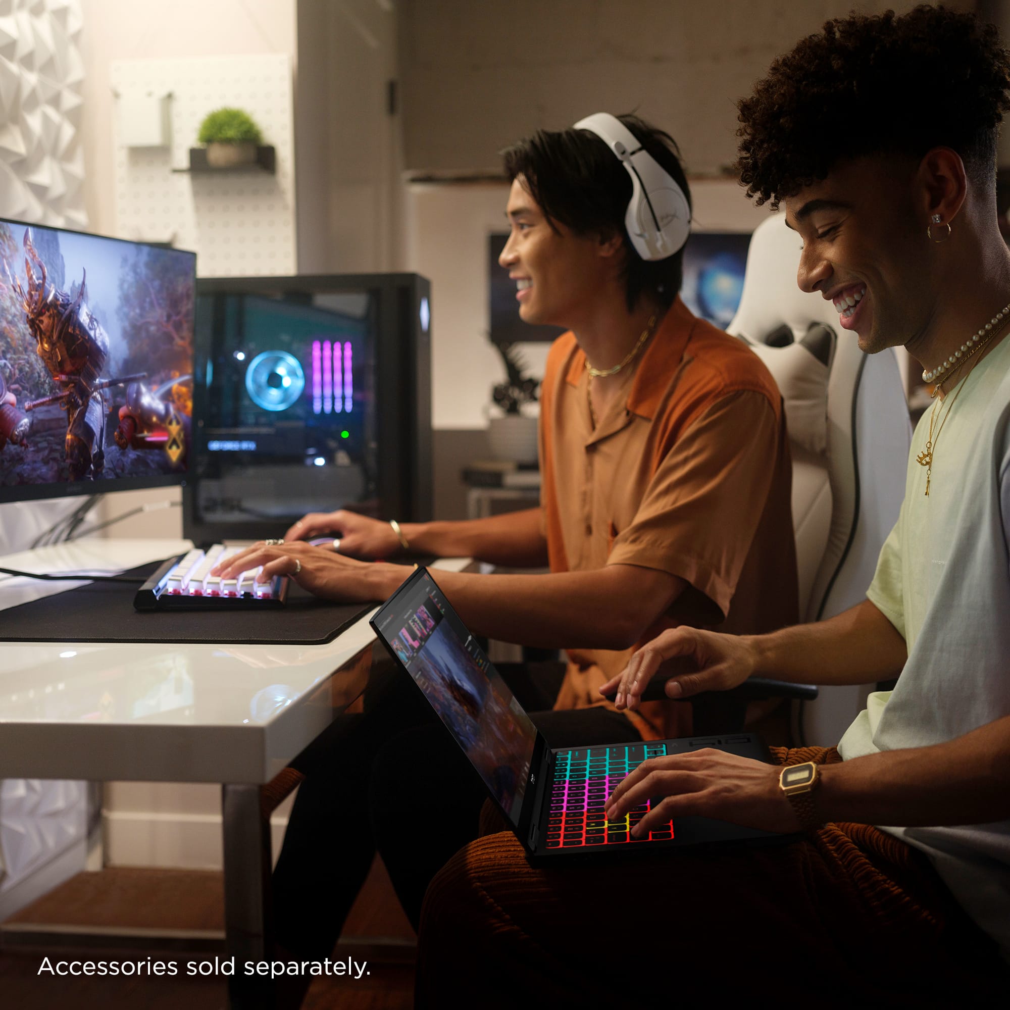 Accessories sold separately.