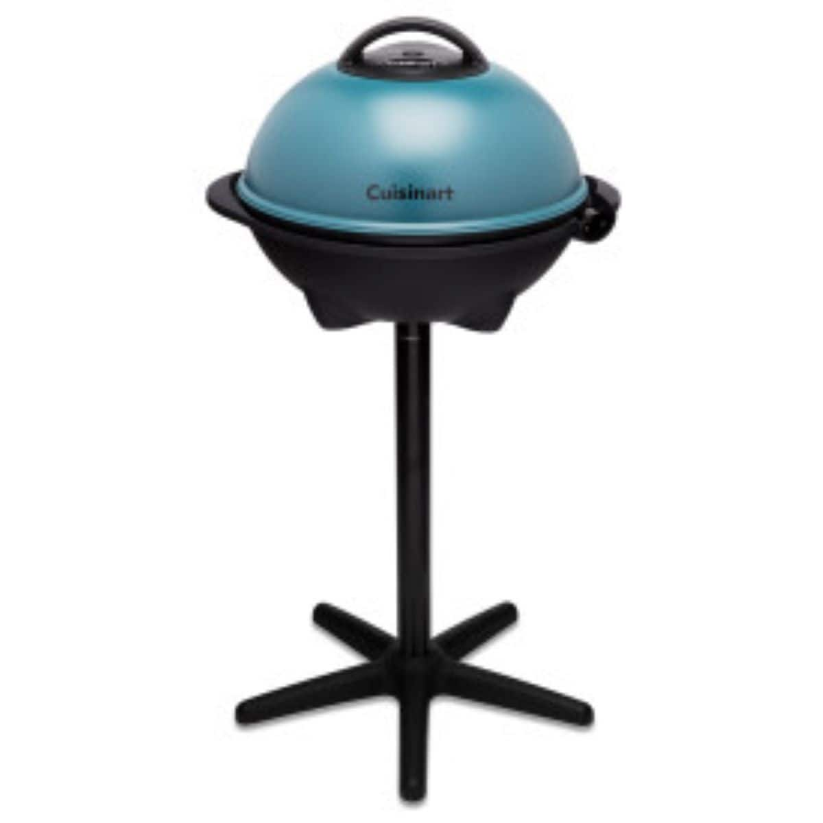 Cuisinart - 2-in-1 Indoor/Outdoor Electric Griddle - Black/Blue