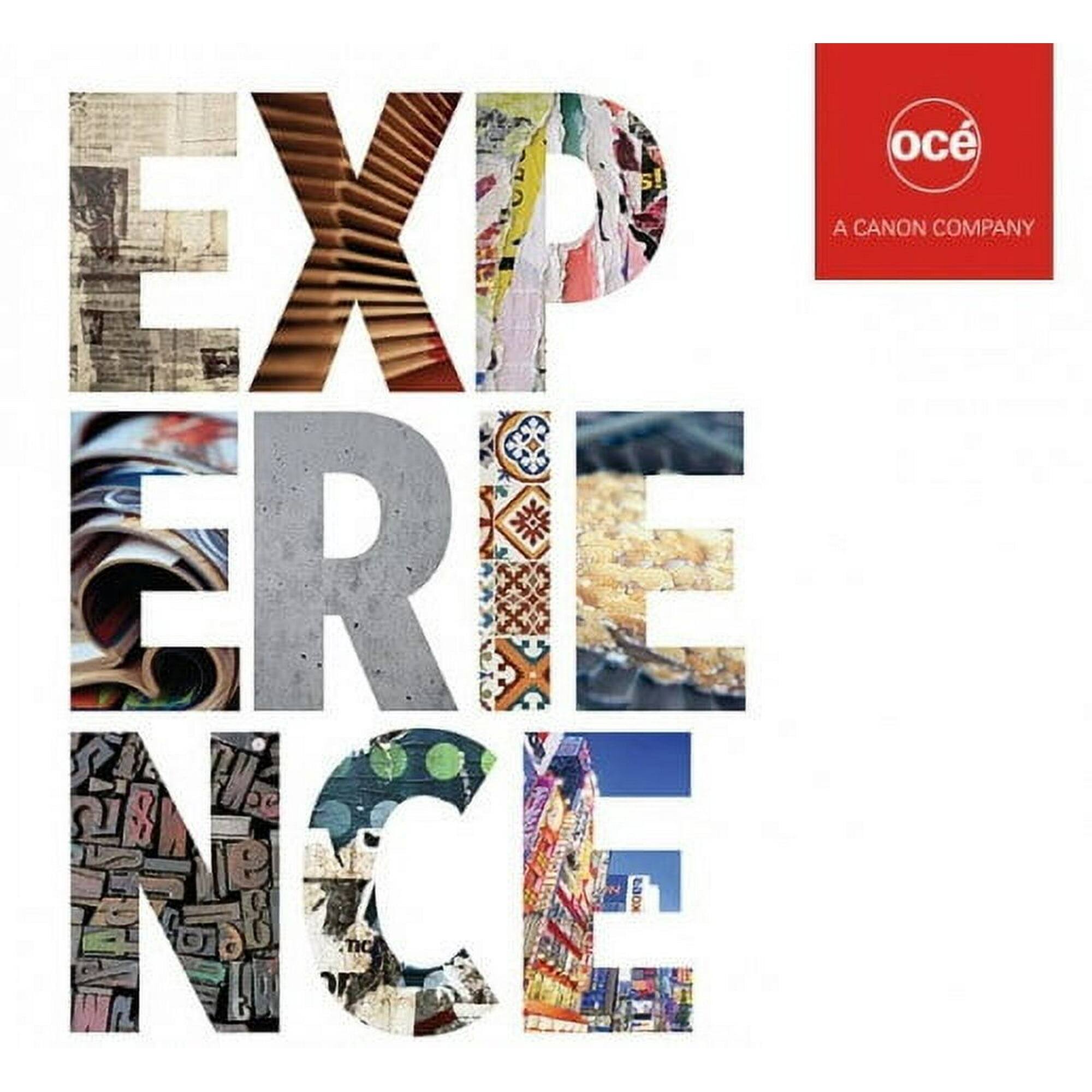 EXP  
ERIE  
NCE  

A CANON COMPANY  

oce