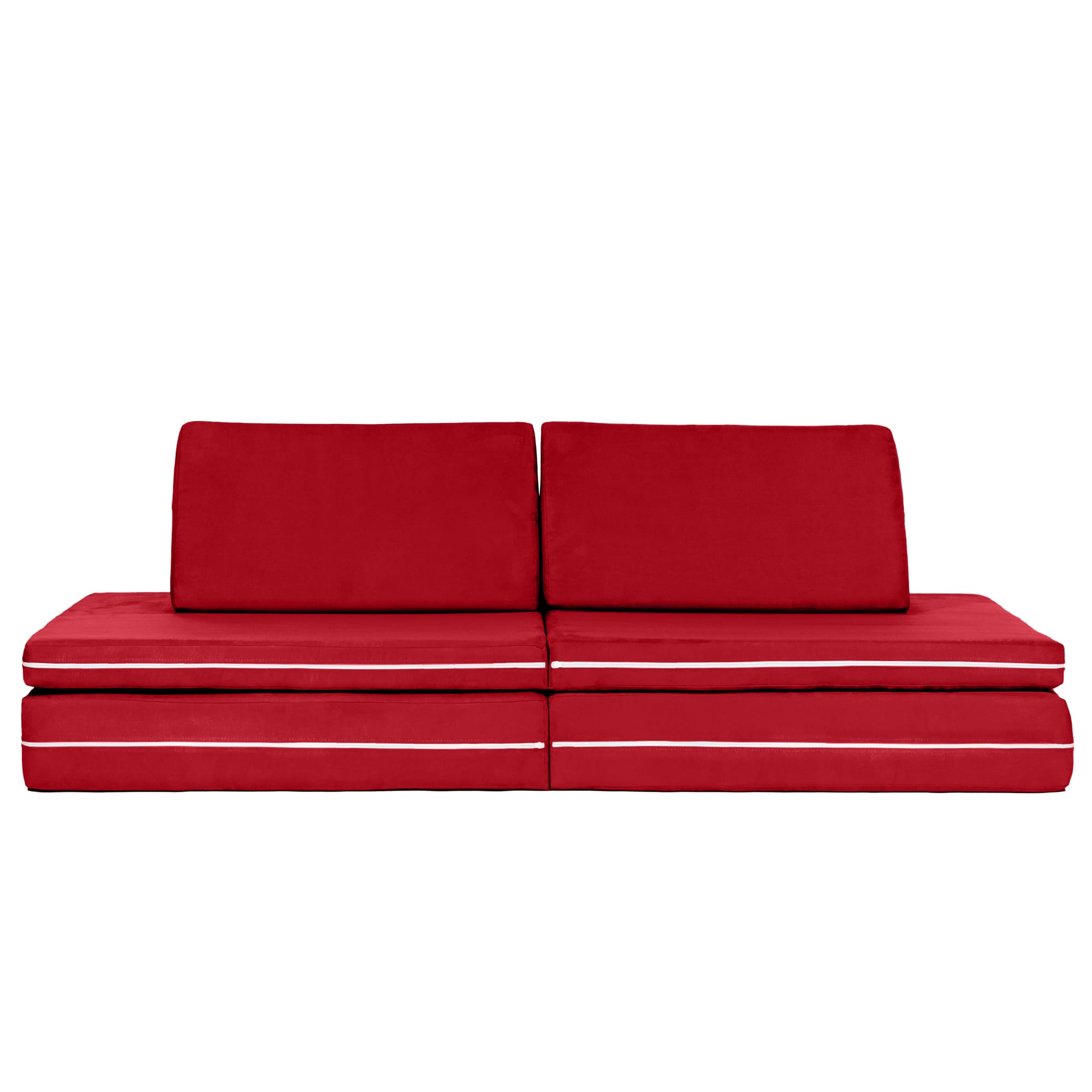 Alt View 3. Jaxx - Jaxx Zipline Playscape Imaginative Furniture Playset for Creative Kids, Original Set, Cherry - Cherry.