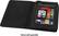 Alt View Standard 2. JIVO - Deluxe Pebble-Grain Leather Case for Kindle Fire - Black.