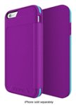 Front. Incipio - [Performance] Series Level 3 Folio Case for Apple® iPhone® 6 and 6s - Purple/Teal.