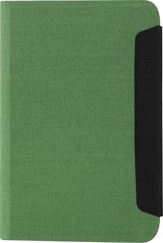 Front Standard. JIVO - Deluxe Cloth Case for Kindle Fire - Green.