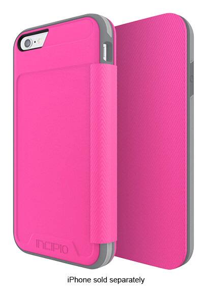 Best Buy Incipio [performance] Series Level 3 Folio Case For Apple® Iphone® 6 And 6s Pink Gray