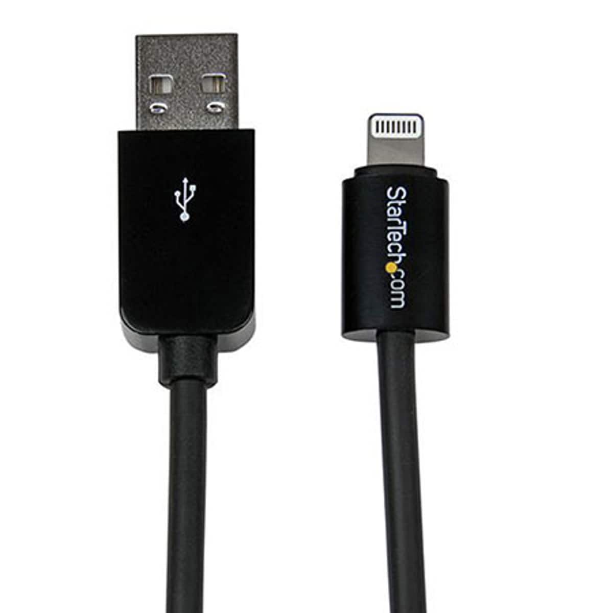 StarTech.com - StarTech 2m (6.56') Long Apple 8-pin Lightning Connector to USB Cable,Black