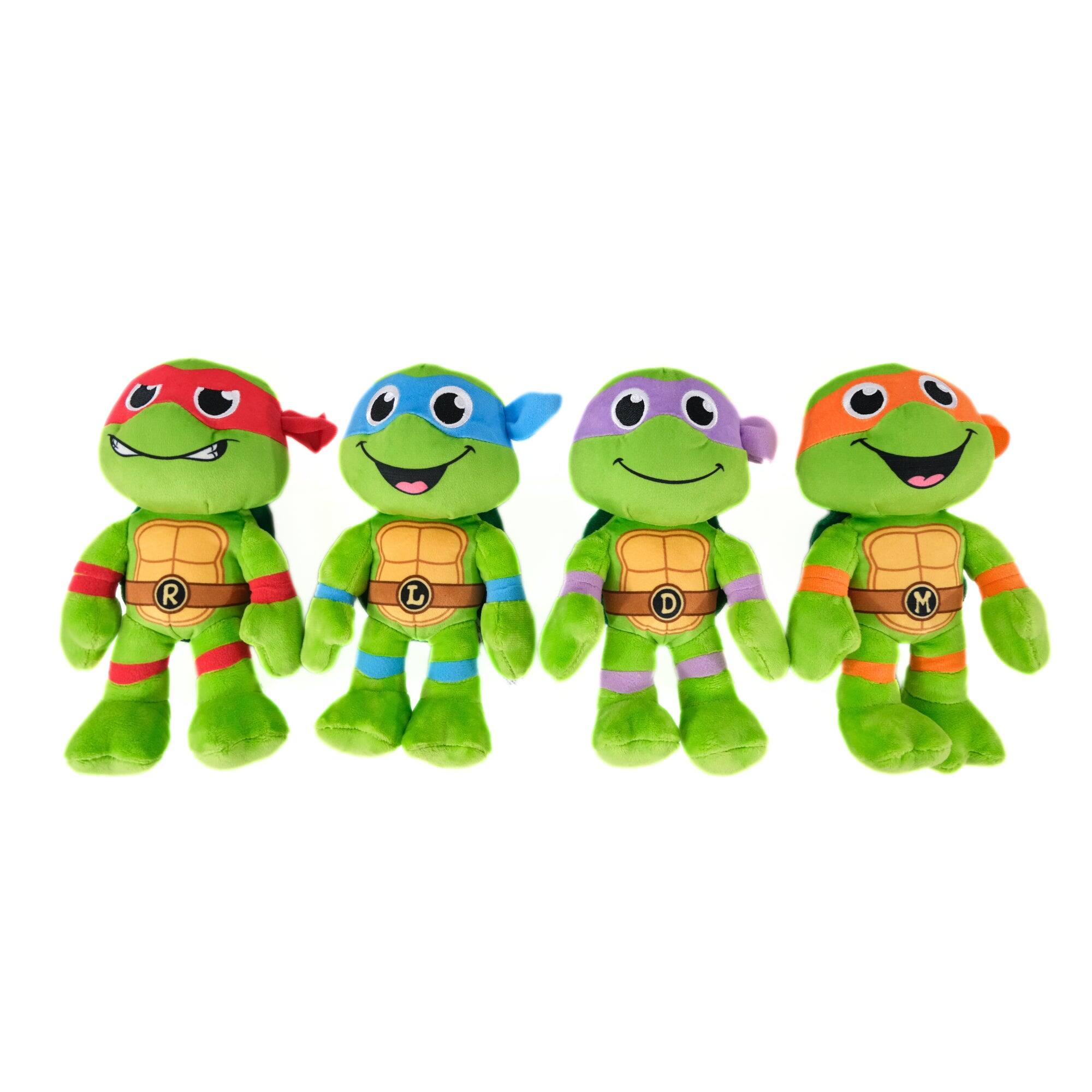 Alt View 7. Legend Toys - Legend Toys TMNT 8" Basic Plush 4-Pack.