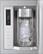 Alt View Standard 5. LG - 23.6 Cu. Ft. Counter-Depth Side-by-Side Refrigerator - Stainless-Steel.