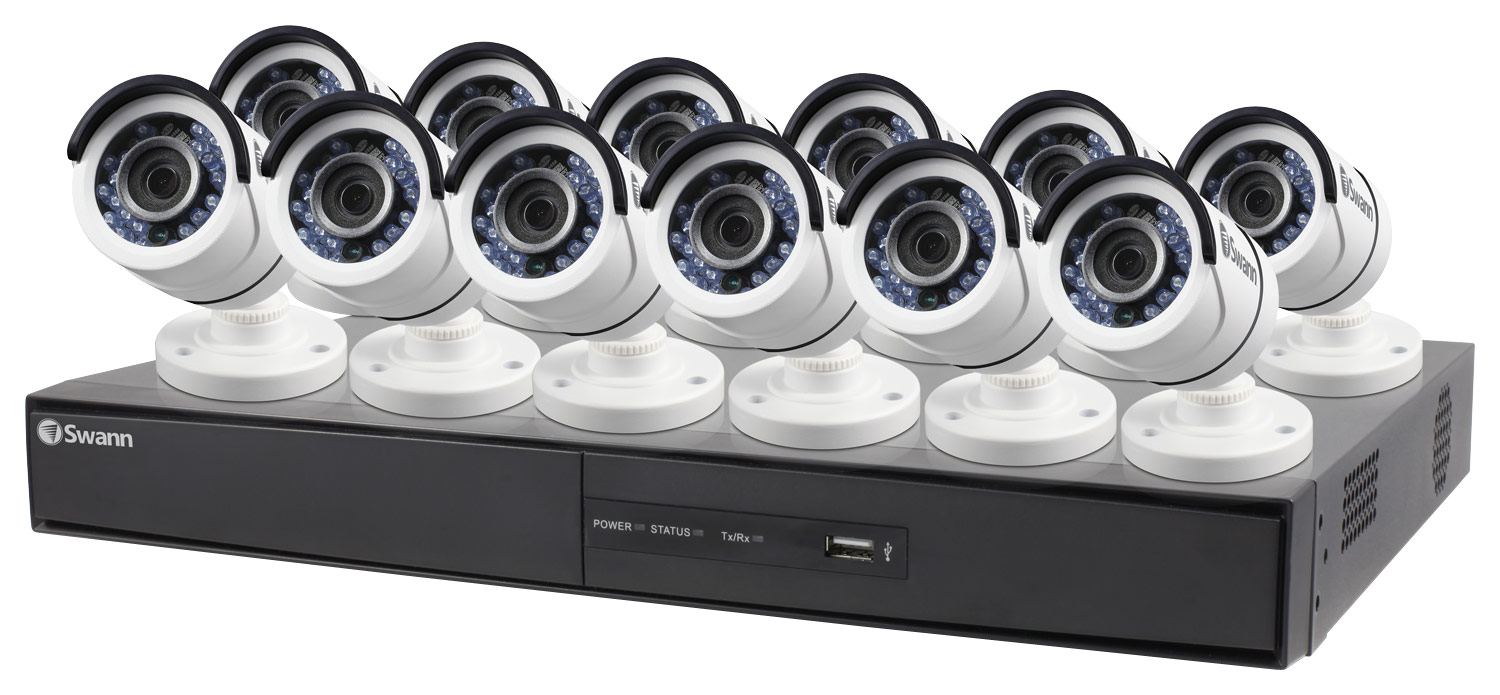 Customer Reviews: Swann 16-Channel, 12-Camera Indoor/Outdoor High ...
