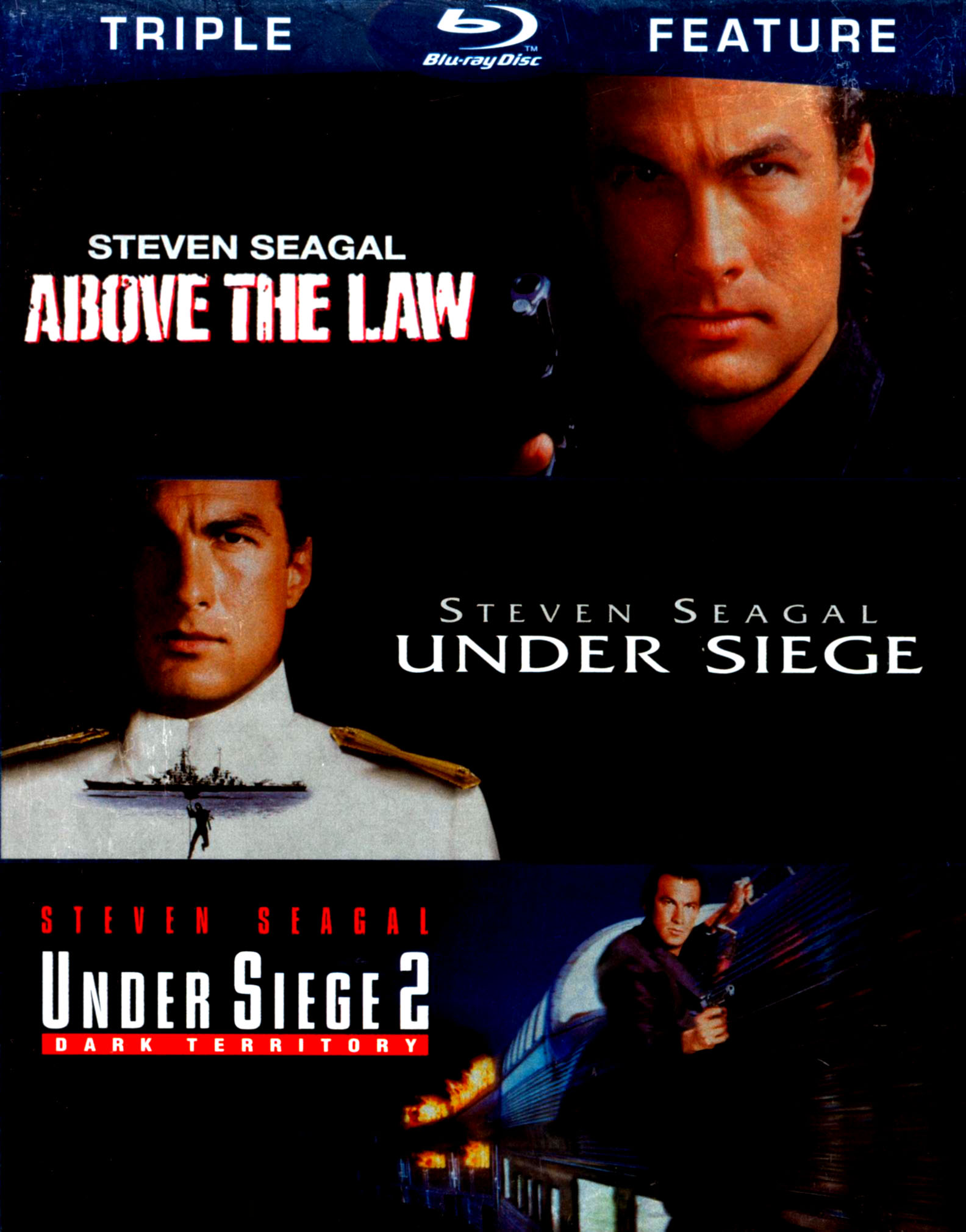 Best Buy: Above the Law/Under Siege/Under Siege 2 [3 Discs] [Blu-ray]
