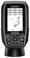 Front. Garmin - Striker 4 Fishfinder GPS - Black.