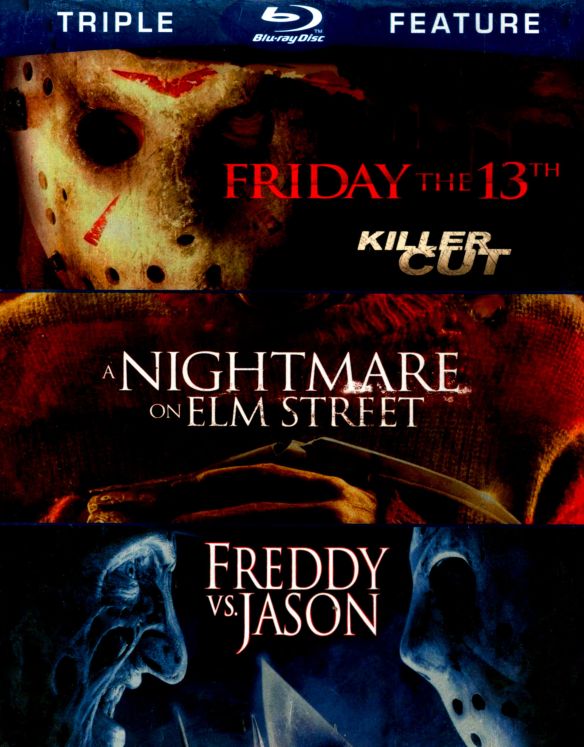  Friday the 13th/Nightmare on Elm Street/Freddy vs. Jason [3 Discs] [Blu-ray]
