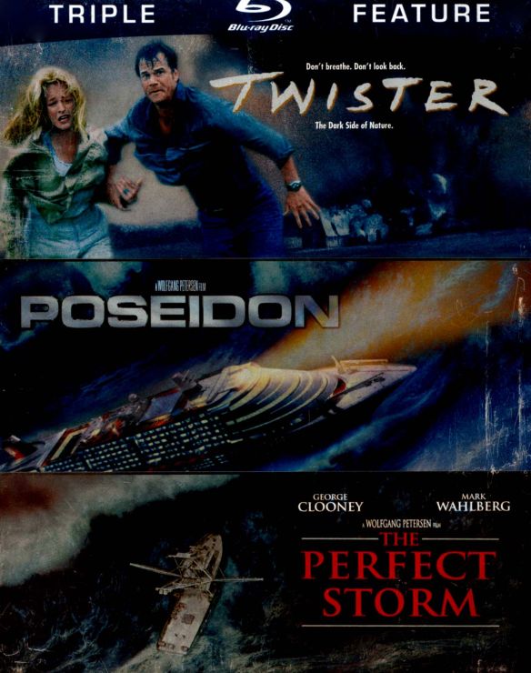  Twister/Poseidon/The Perfect Storm [3 Discs] [Blu-ray]