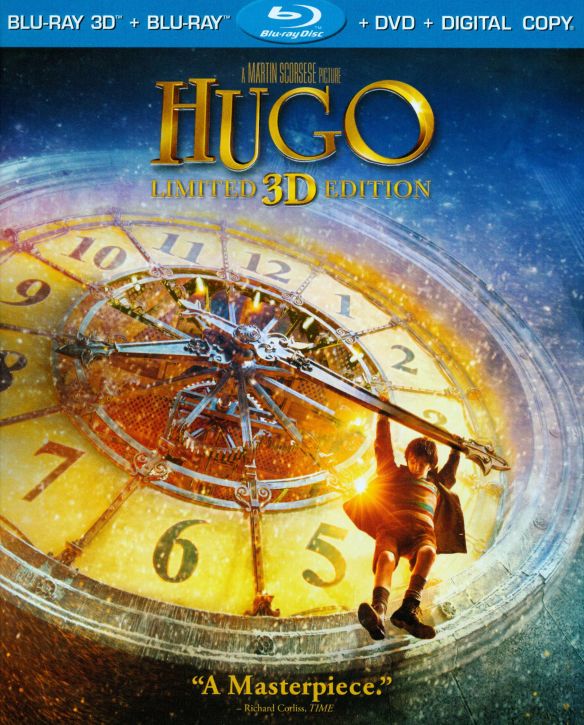 Hugo [Limited 3D Edition] [3 Discs] [Includes Digital Copy] [UltraViolet] [3D] [Blu-ray/DVD] [Blu-ray/Blu-ray 3D/DVD] [2011]
