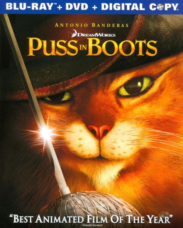  Puss in Boots [Blu-ray/DVD] [Includes Digital Copy] [2011]