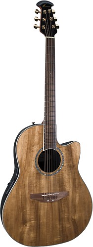  Ovation - Celebrity 6-String Full-Size Acoustic/Electric Guitar - Natural