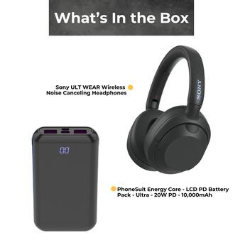 Sony WHULT900N/B ULT Noise Cancelling Headphones with wireless Sony WHULT900N/B ULT Noise Cancelling Headphones with wireless