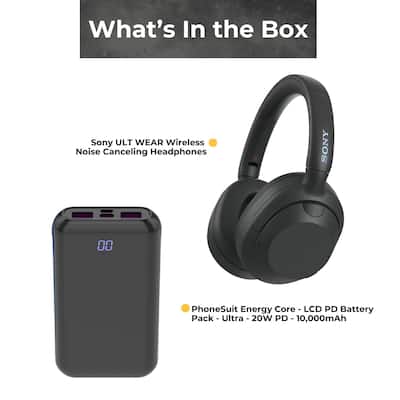 Sony WHULT900N/B ULT Noise Cancelling Headphones with wireless Sony WHULT900N/B ULT Noise Cancelling Headphones with wireless