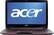 Front Standard. Acer - 11.6" Aspire One Netbook - 4GB Memory - 500GB Hard Drive - Burgundy Red.