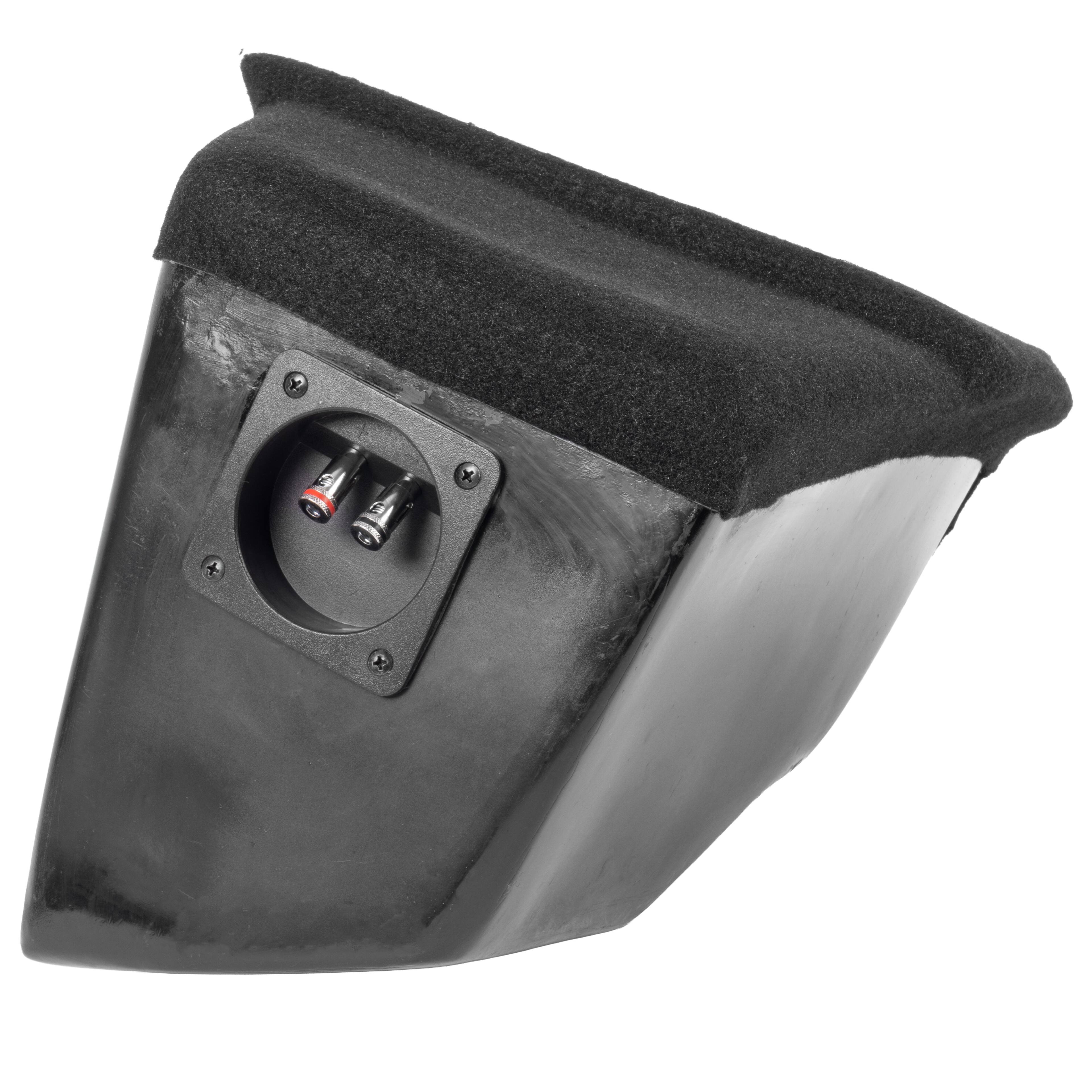 Alt View 2. NVX - UBETSLAYG1P BOOST Box (Passenger's Side) Custom Fit 10in Empty Sealed Sub Enclosure for select 2020-2023 Tesla Model Y.