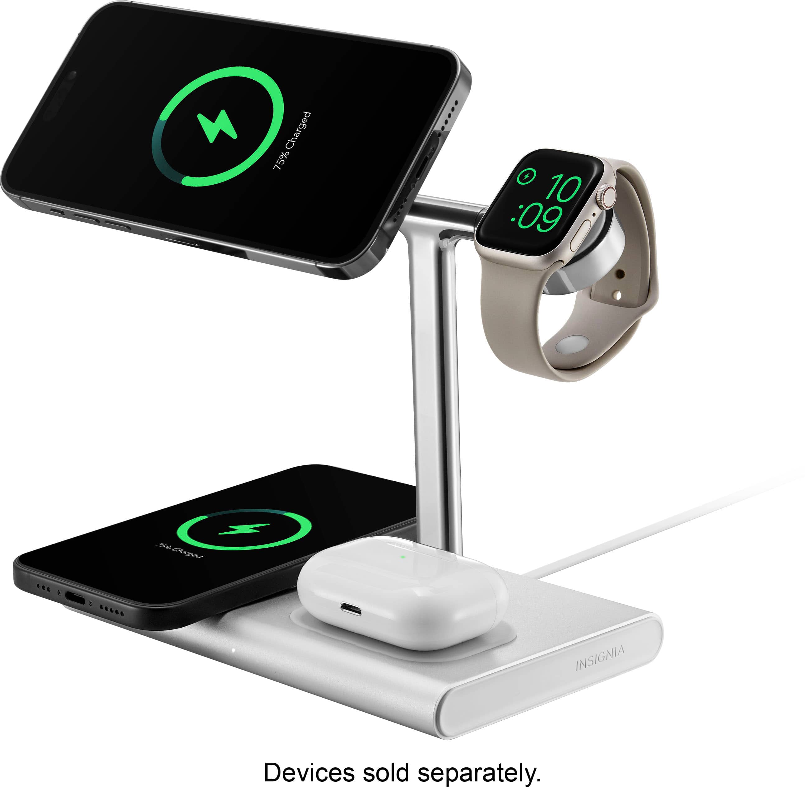 Charged 75% : O 10 :09 X 32agas e L.S . SEASL INSIGNIA Devices sold separately.