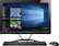 Front. Lenovo - ideacentre 300 21.5" All-In-One - AMD A6-Series - 4GB Memory - 500GB Hard Drive - Black.