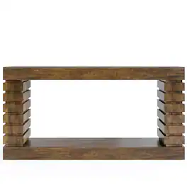 Kadyn - Entryway Table, Console Sofa Table,70.8" Console Table, Wood Rectangular Sofa Table - Brown