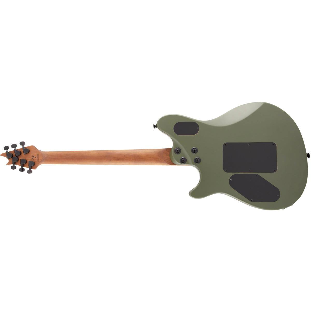 Alt View 1. EVH - EVH Wolfgang WG Standard Electric Guitar, Matte Army Drab.