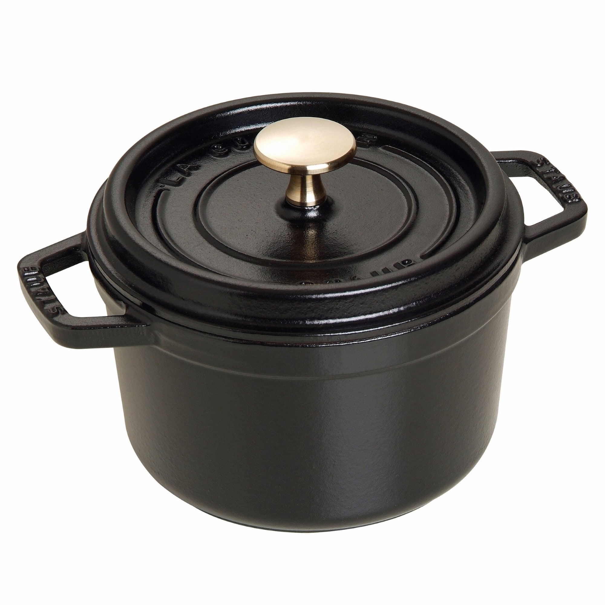 Staub - Cast Iron 1.25-qt Round Cocotte - Matte Black price history on PriceWatchPro