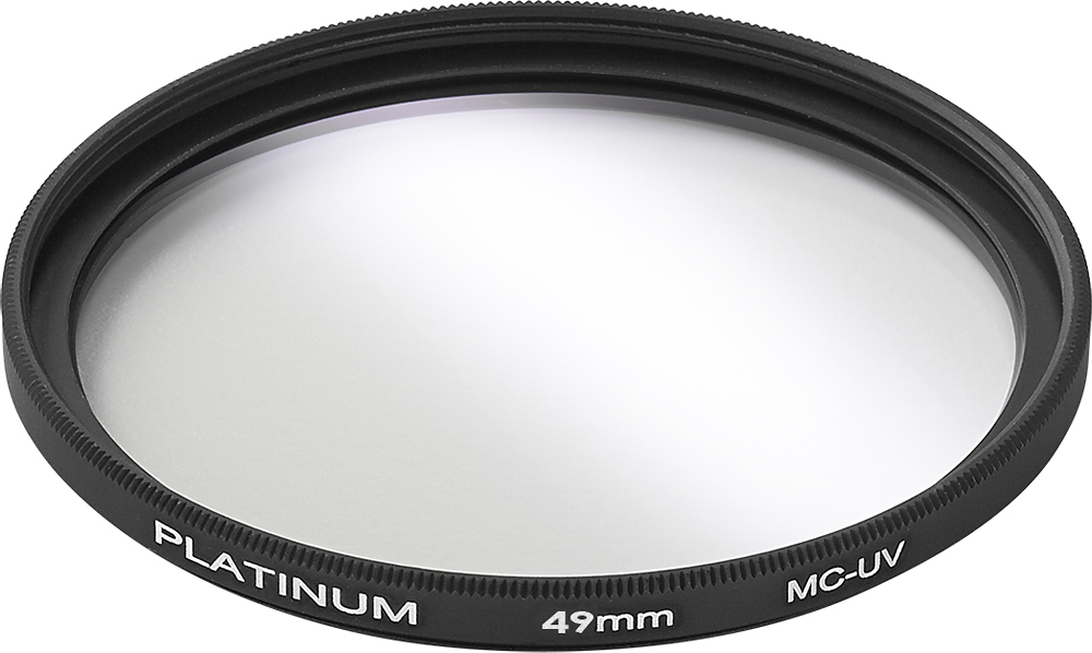 Angle View: Platinum™ - 49mm UV Lens Filter