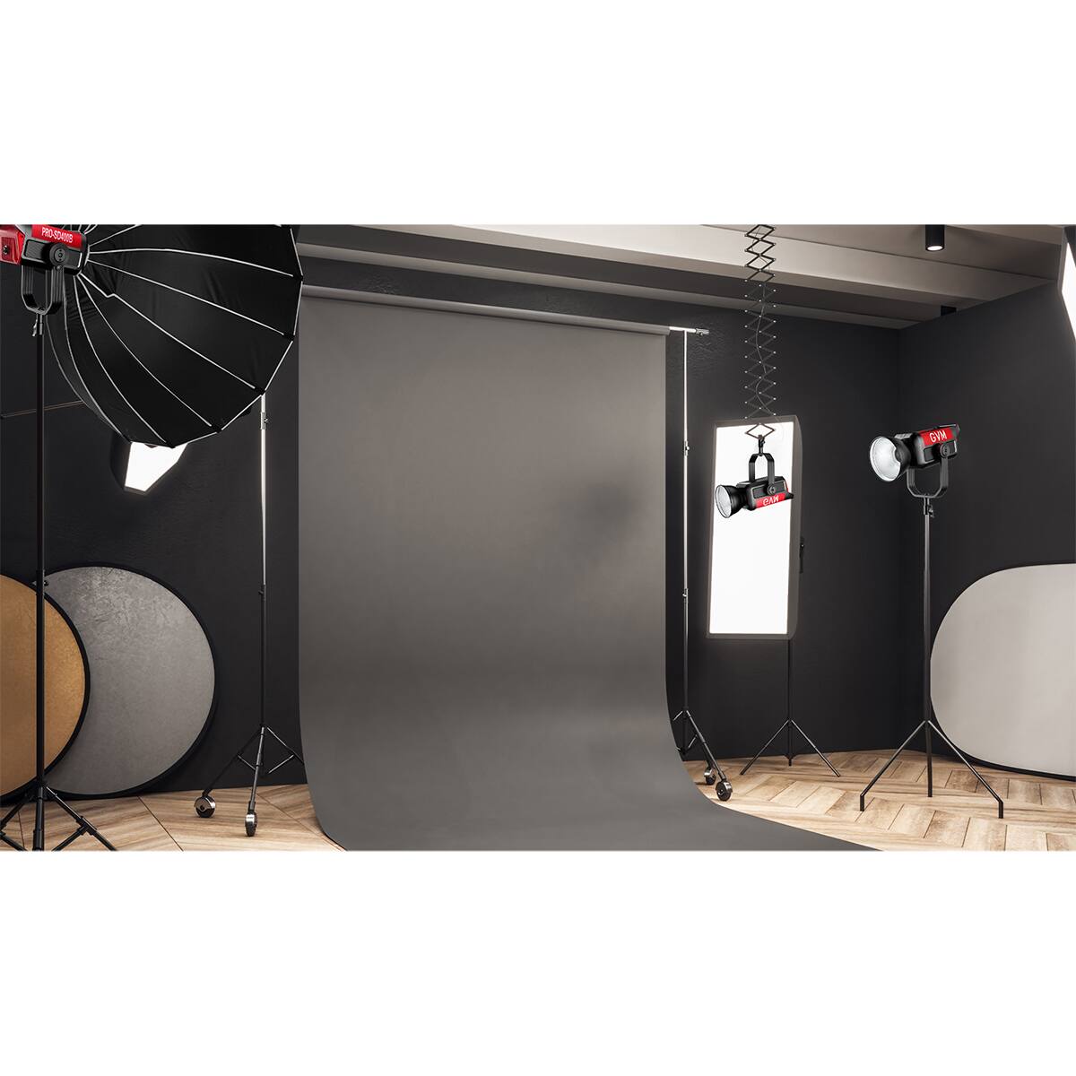 GVM Pro SD400B 400W Bi Color LED Video COB Spotlight - Best Buy