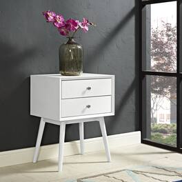 Dispatch Nightstand by Modway - White