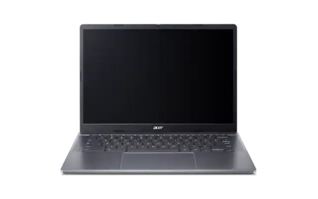 The text in the image is:
"acer"