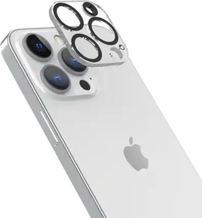 Front. DuraGlass - DuraGlass Camera Screen Protector - iPhone 13 Pro - Clear.