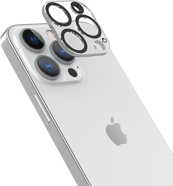 Front. DuraGlass - DuraGlass Camera Screen Protector - iPhone 13 Pro - Clear.