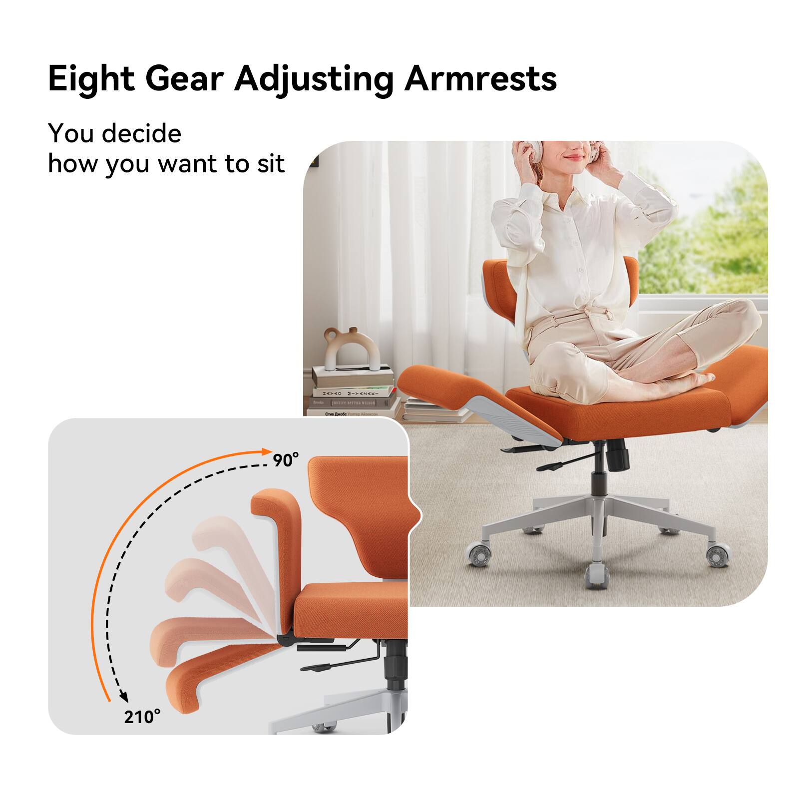 Newtral Freedom X Ergonomic Criss Cross Adjustable Office Chair w