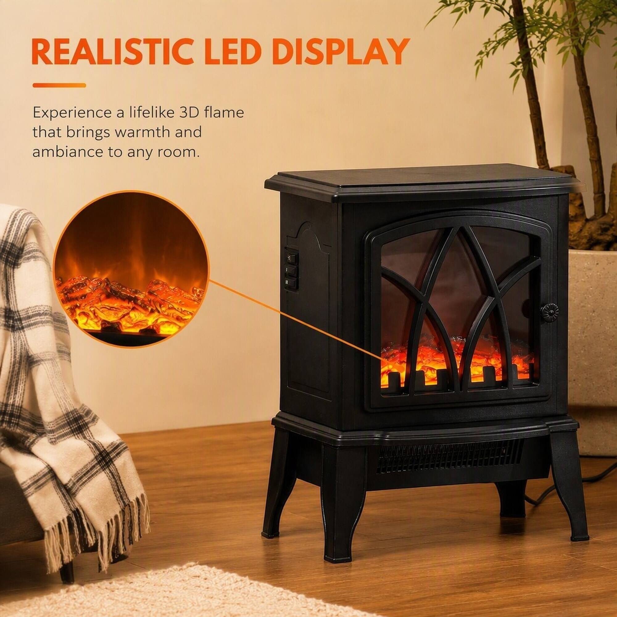 REALISTIC LED DISPLAY

Experience a lifelike 3D flame that brings warmth and ambiance to any room.